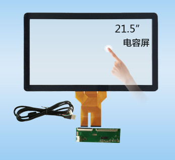 21,5 дюйма запроектировал емкостную закаленную стеклянную панель касания/Multi USB IC панели экрана касания