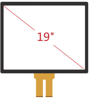 19 дюймов Г+Г запроектировал емкостный экран касания для системы Виндовс НТ/Линукса/Мак